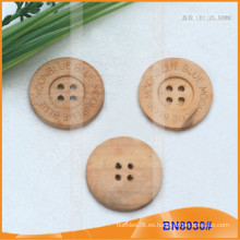 Botones de madera naturales para la prenda BN8030